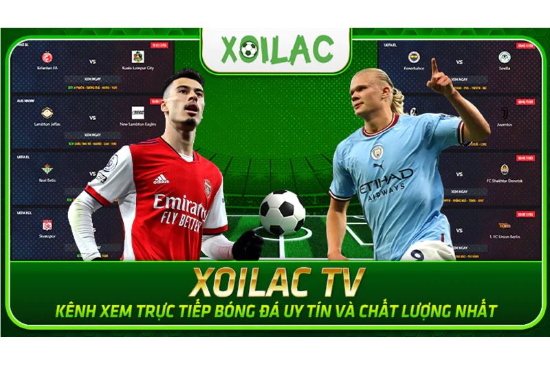 Các giải đấu bóng đá được phát sóng trực tiếp tại Xoilac 